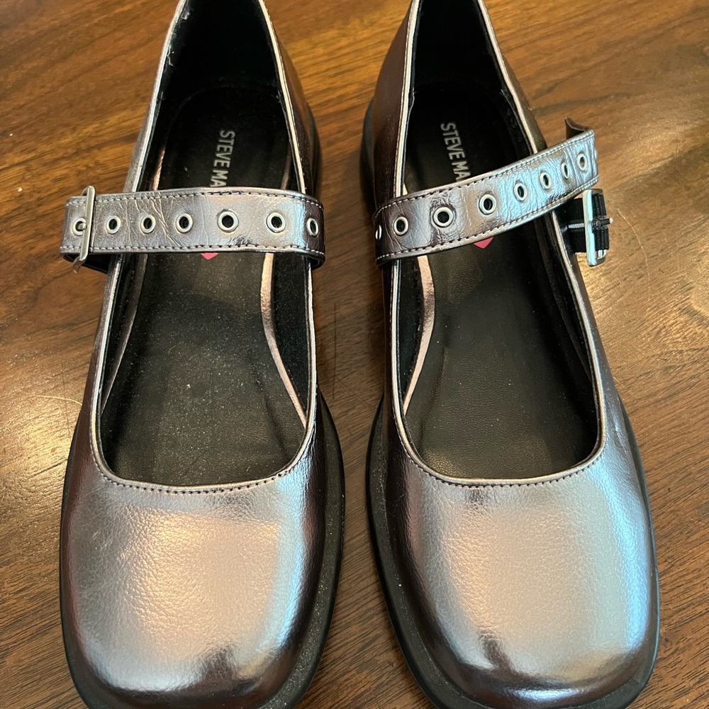 Steve Madden Metallic Black Kids Dress 👟